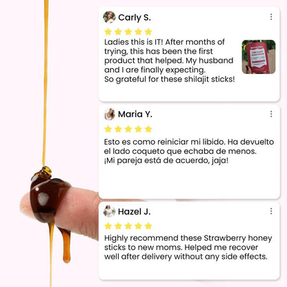 SHE-LAJIT - Women Multi-Mineral Honey Sticks